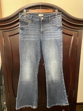 Maurices Medium Blue Flare Jeans
